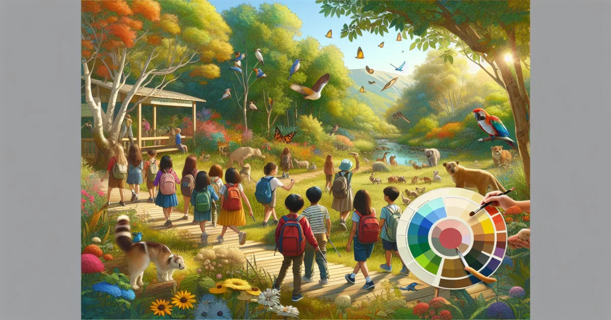 Cores na Natureza: Explorando o Mundo Cromático em Passeios ao Ar Livre