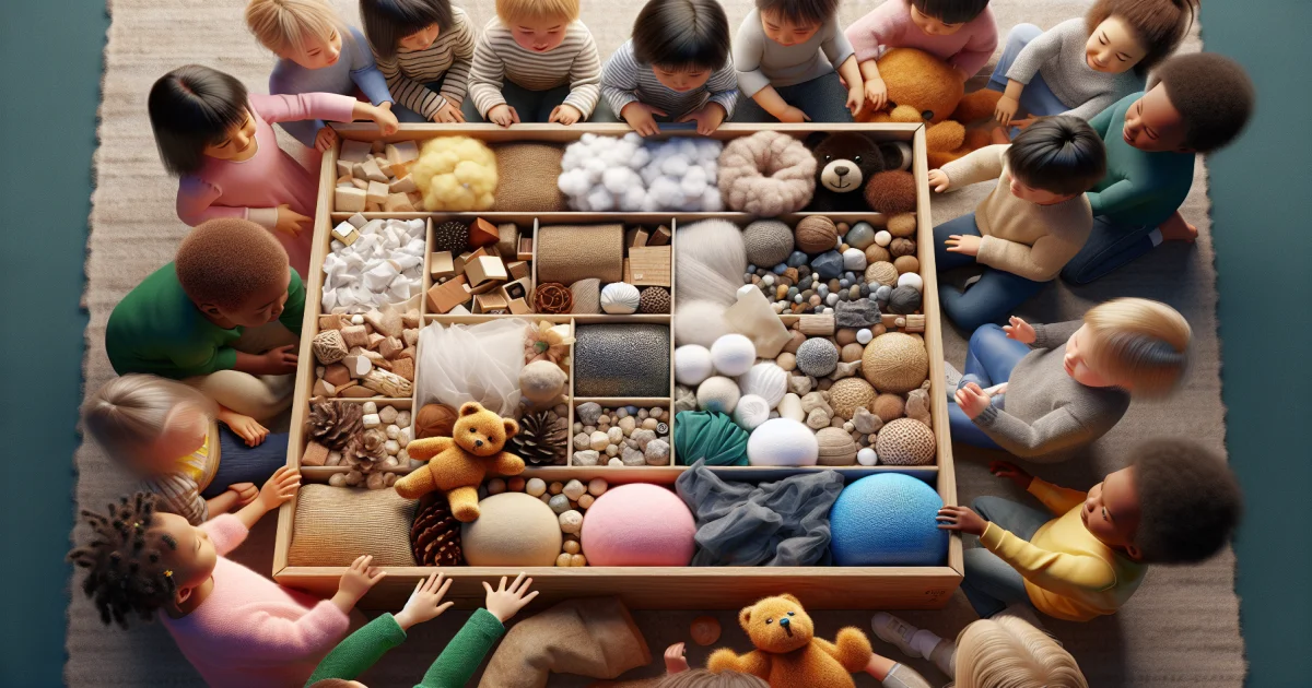 Caixa de Texturas: Explorando o Alfabeto Sensorial para Fortalecer a Alfabetização