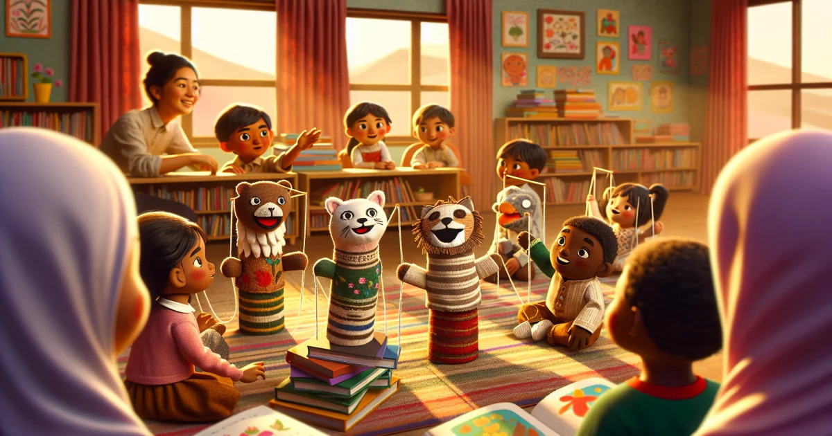 Diálogo com Fantoches: Desenvolvendo Linguagem e Expressão Emocional na Educação Infantil