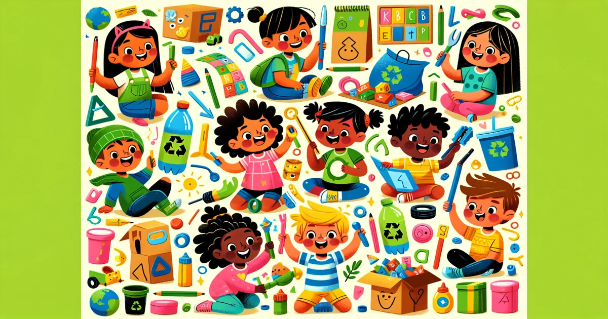 Materiais Reciclados na Educação Infantil: Transformando Lixo em Aprendizado Sustentável