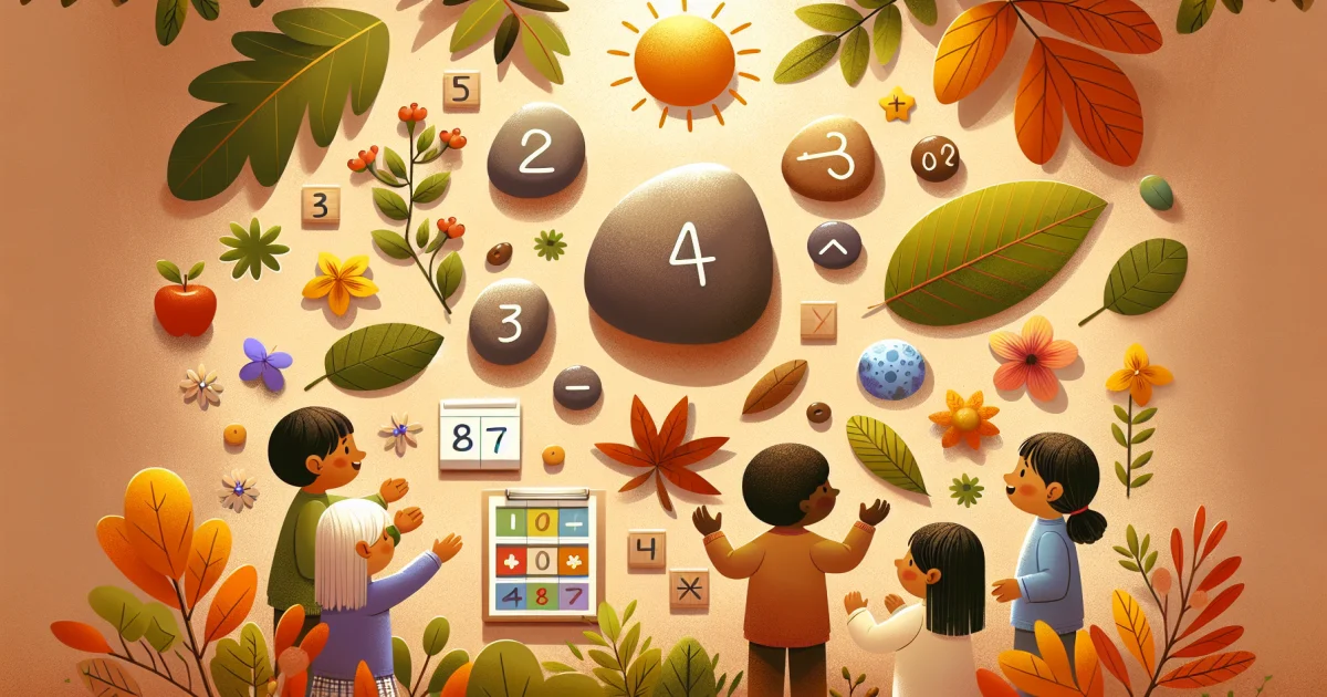 Contadores Matemáticos Naturais: Como Elementos da Natureza Transformam o Aprendizado dos Números