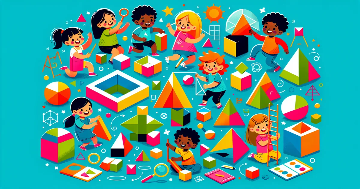 O Poder das Formas Geométricas: Aprendendo Matemática e Muito Mais com Figuras Básicas