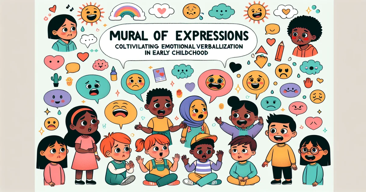 Mural de Expressões: Desenvolvendo a Linguagem Emocional na Primeira Infância