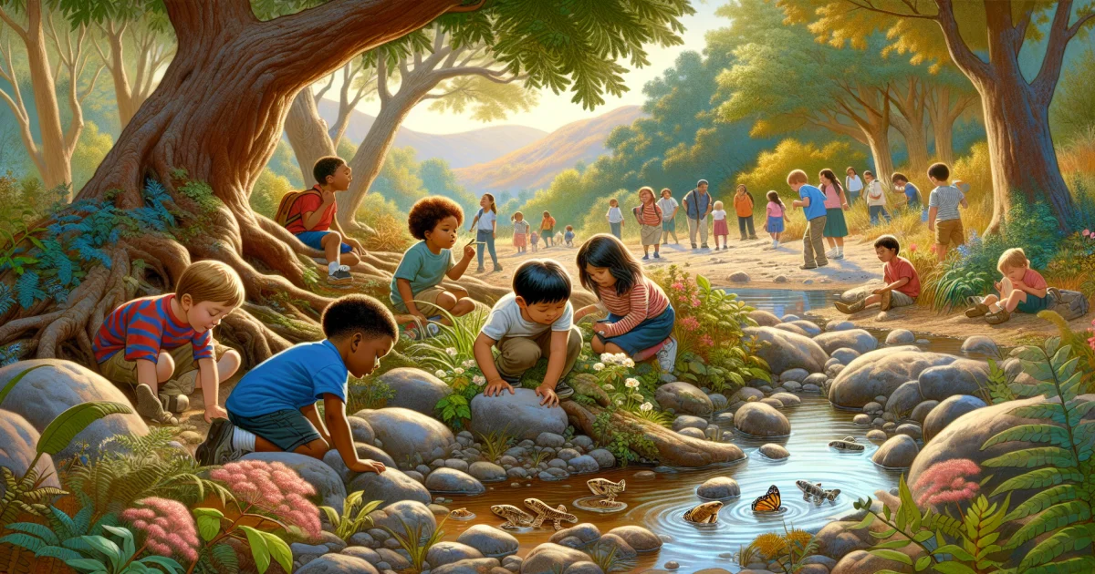Pequenos Exploradores: Como o Brincar na Natureza Transforma o Aprendizado Infantil