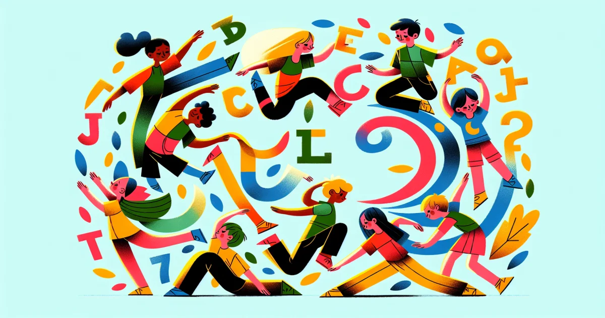 Alfabetização através do Movimento: Dança das Letras para Aprendizado Integrado