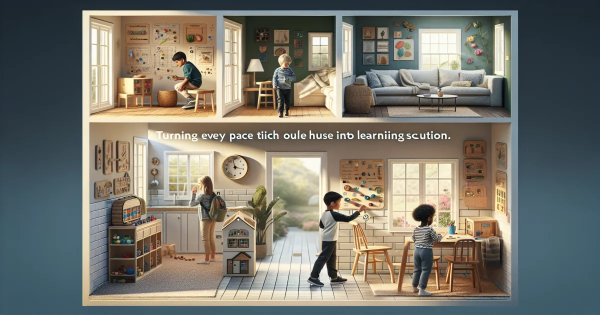 Cantinhos Sensoriais: Transformando cada Espaço da Casa em Oportunidades de Aprendizado