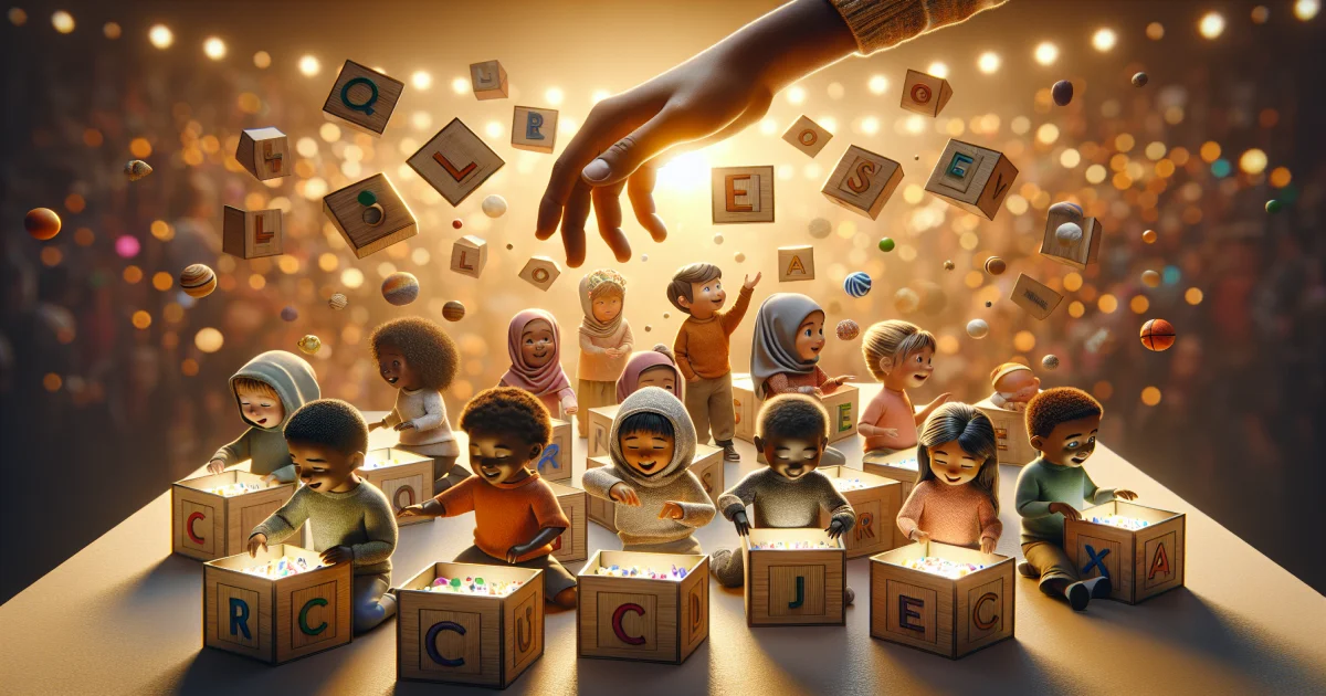 Alfabetização ao Toque: Caixas Táteis para Descobrir o Mundo das Letras