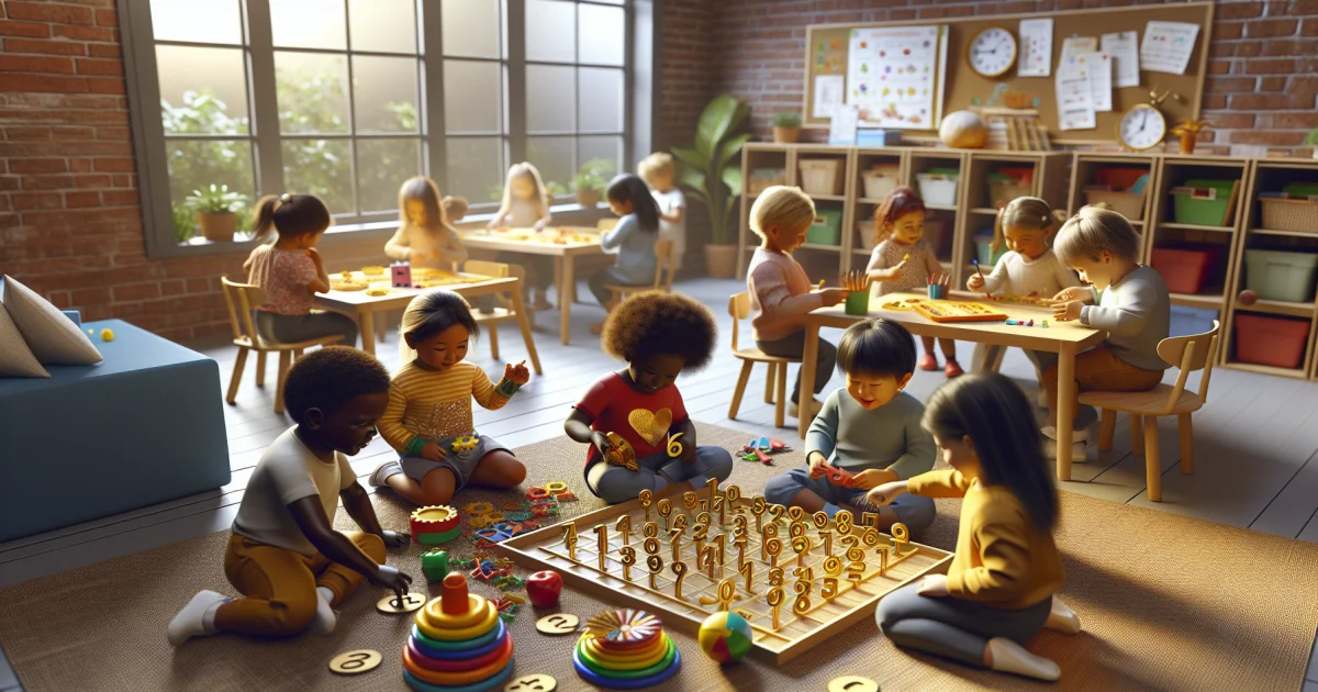 Pequenos Matemáticos: Jogos com Material Dourado para Introduzir Conceitos Numéricos