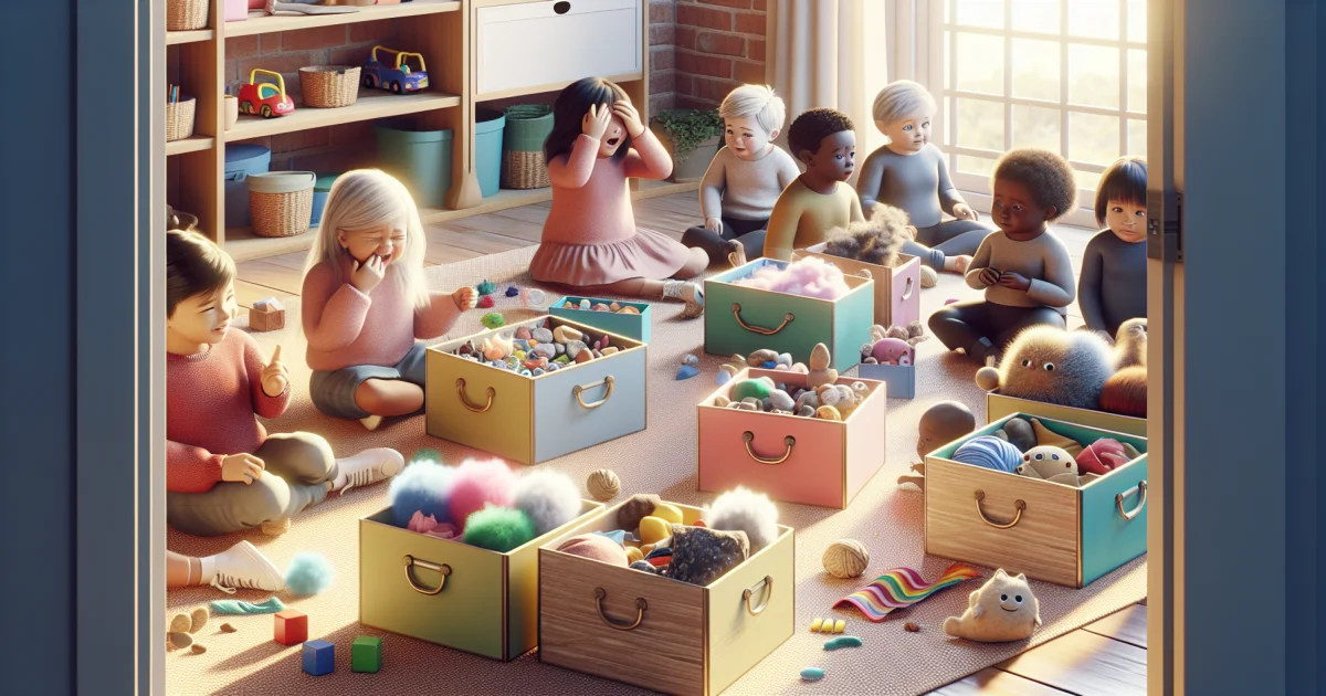 Caixas de Emoções Sensoriais: Unindo Sentimentos e Sensações no Aprendizado Infantil