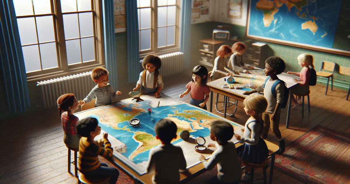 Cartografia Infantil: Explorando Mapas e Direções com os Pequenos Aventureiros