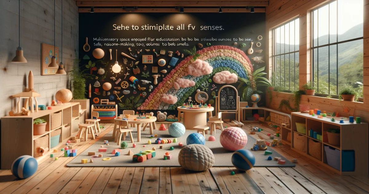 Espaços Multissensoriais: Criando Ambientes que Estimulam Todos os Sentidos na Aprendizagem