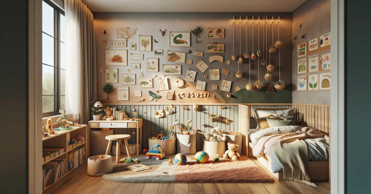 Ambientes Sensoriais Temáticos: Como Transformar o Quarto Infantil em Espaço de Aprendizado