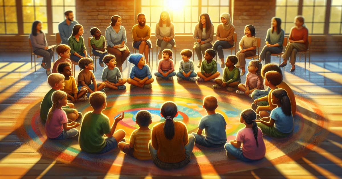 O Poder dos Círculos de Conversa: Estimulando Linguagem e Habilidades Sociais na Educação Infantil