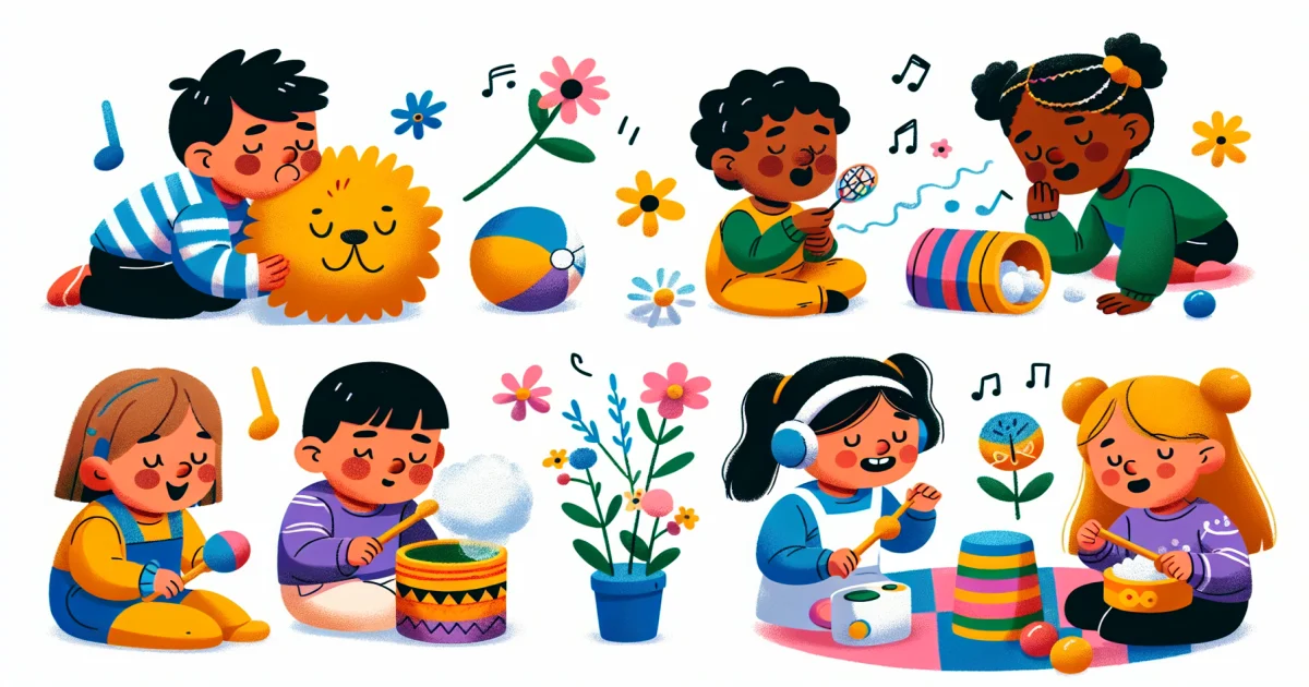 Aprendizagem Sensorial com Elementos Cotidianos: Um Mundo de Descobertas ao Alcance das Mãos