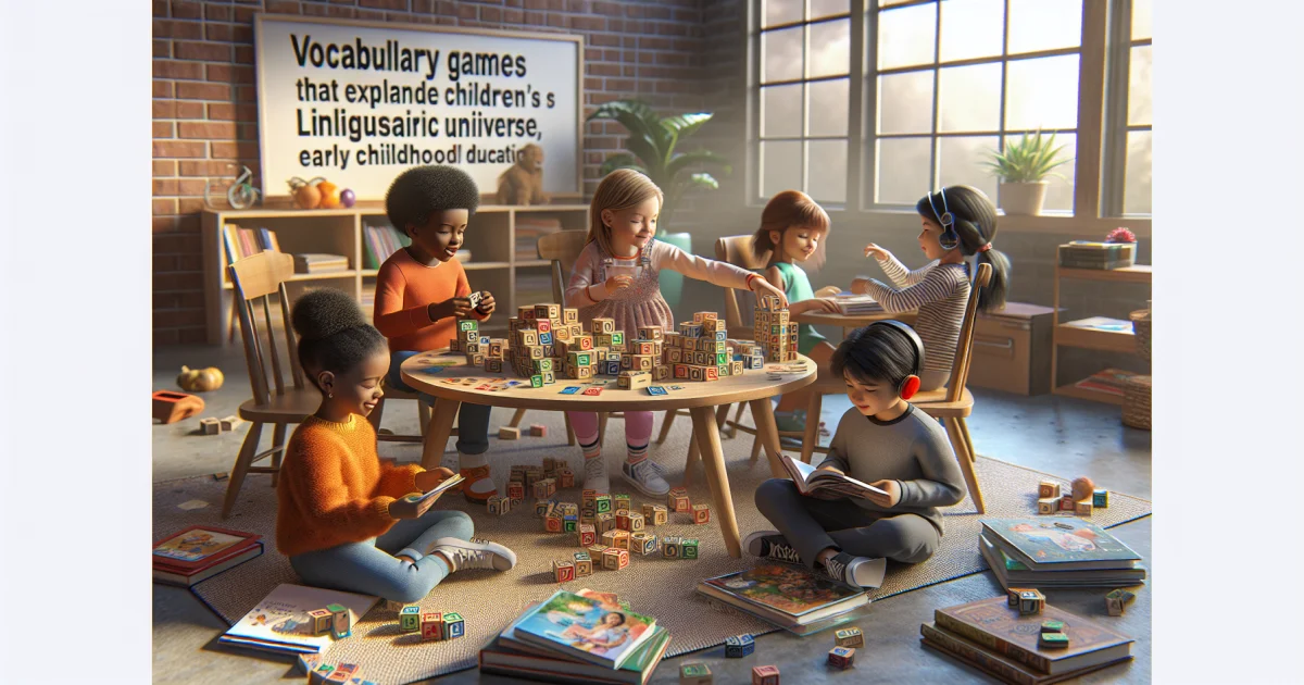 Laboratório de Palavras: Jogos Vocabulares que Expandem o Universo Linguístico Infantil
