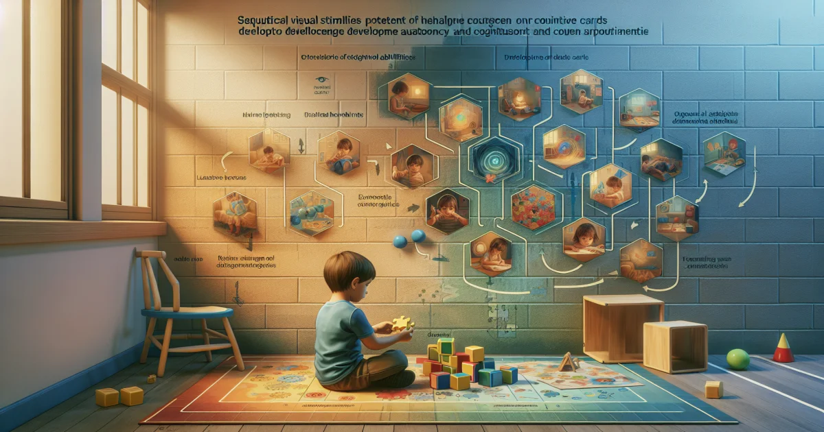 Estímulos Visuais Sequenciais: Como Cartões de Rotina Desenvolvem Autonomia e Habilidades Cognitivas