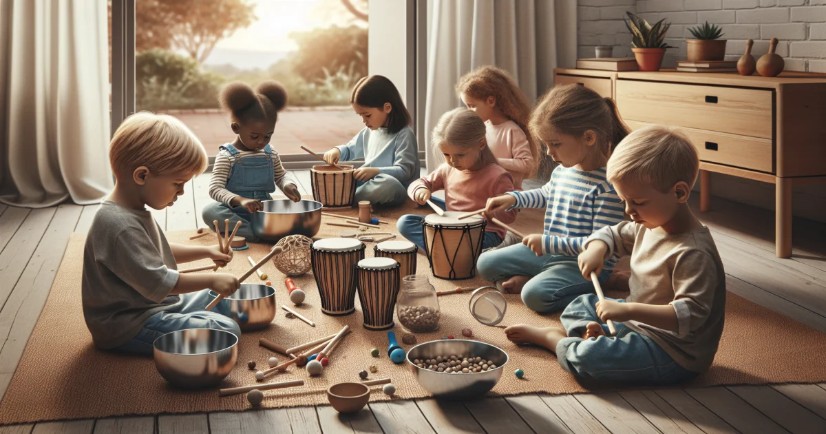 Instrumentos Musicais Caseiros: Explorando Ritmos e Sons na Educação Infantil