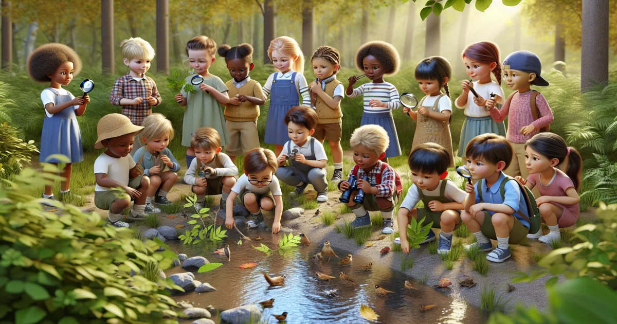 Pequenos Cientistas Naturais: Explorando Fenômenos Ambientais para Desenvolver Raciocínio Lógico