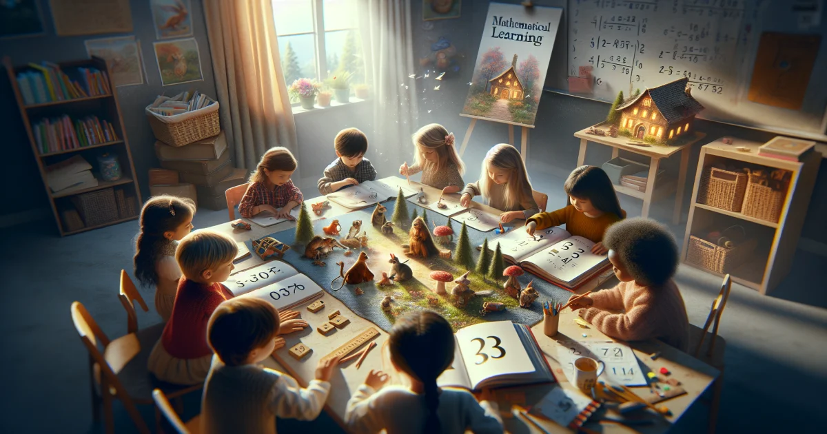 Aprendizagem Matemática com Histórias Encantadas: Aventuras Numéricas para Pequenos Sonhadores
