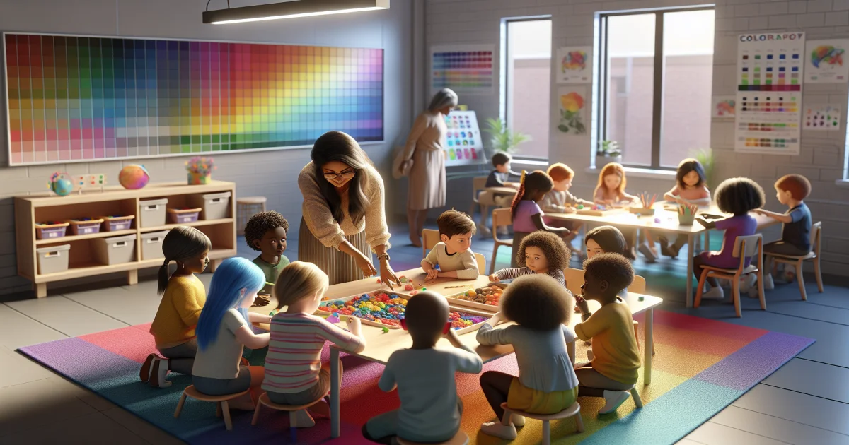 Cores que Ensinam: Utilizando a Cromoterapia para Potencializar o Aprendizado Infantil