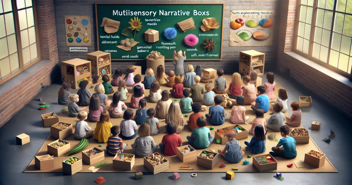 Caixas Narrativas Multissensoriais: Histórias que Estimulam Todos os Sentidos na Alfabetização