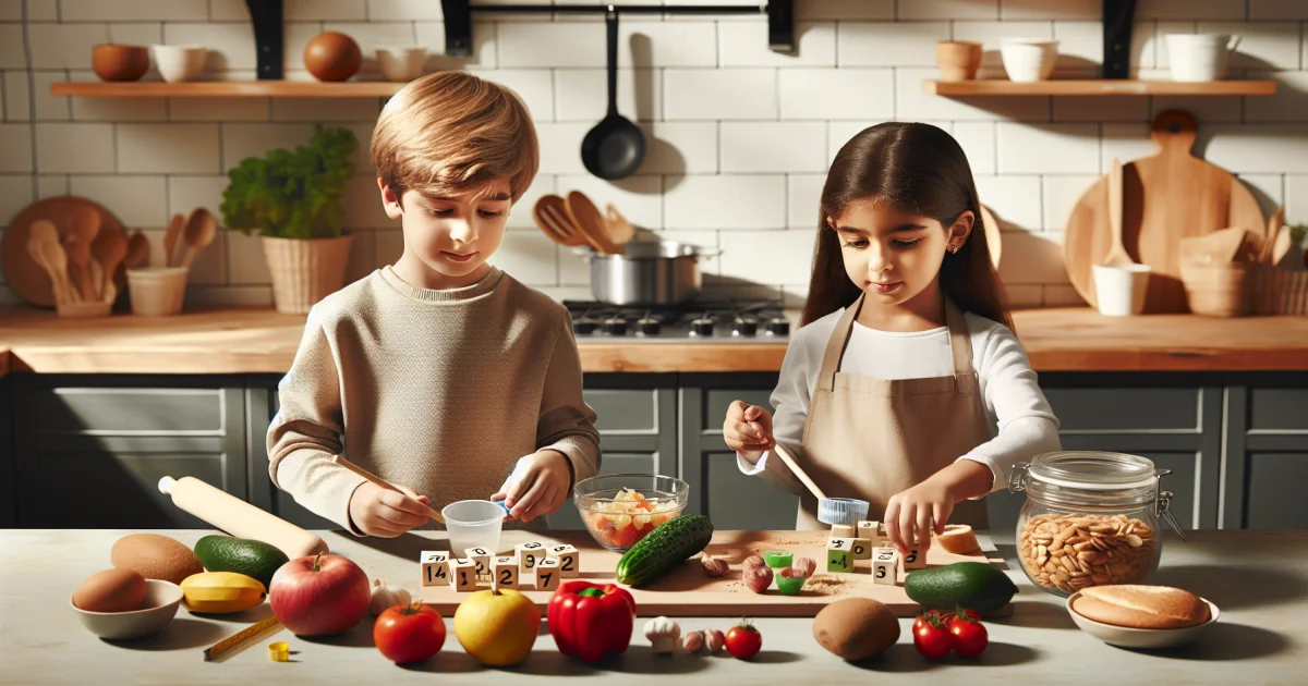 Aprendizado Numérico na Cozinha: Transformando Refeições em Aulas Práticas de Matemática