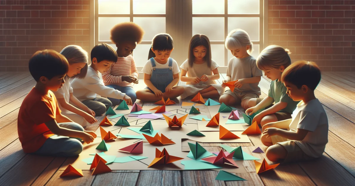 Brincadeiras Matemáticas com Dobradura de Papel: Despertando o Raciocínio Lógico de Forma Divertida