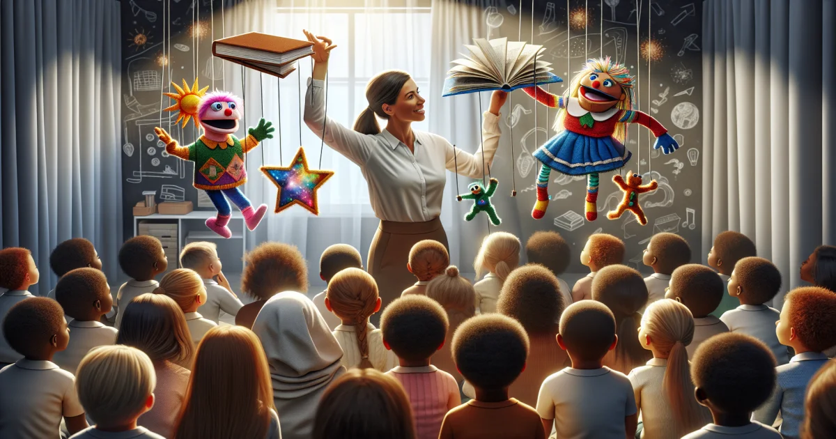Fantocharia Educativa: O Universo da Imaginação e Aprendizado na Alfabetização