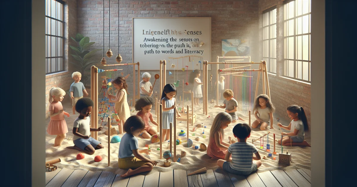Alfabetização Sensorial: Despertar dos Sentidos no Caminho das Palavras