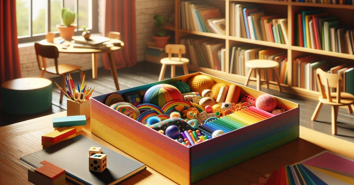 Caixa de Curiosidade Cromática: Explorando o Mundo das Cores na Educação Infantil