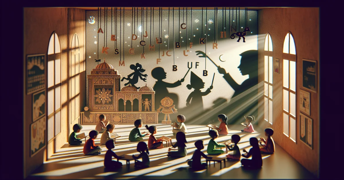 Alfabetização Através do Teatro de Sombras: Um Portal Mágico para o Mundo das Letras