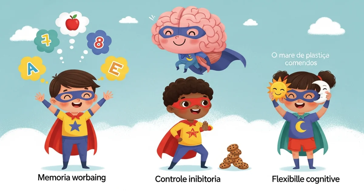 Os 3 Superpoderes do Cérebro Infantil: Como Desenvolver Funções Executivas Brincando