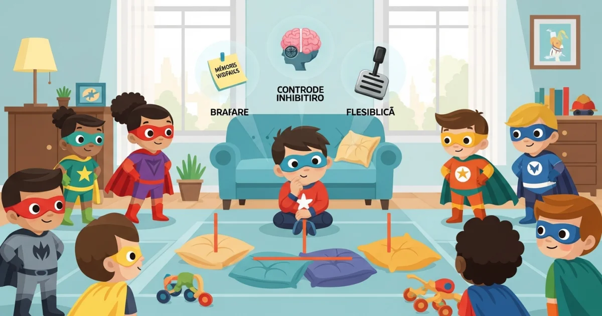 Missão Controle: 7 Jogos Incríveis para Treinar os Superpoderes do Cérebro Infantil (Funções Executivas)