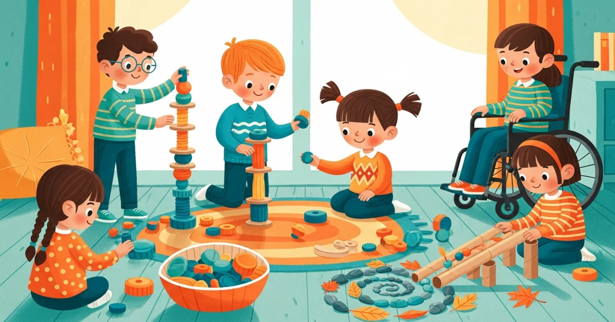 Tesouros do Cotidiano: O Poder da Brincadeira com Partes Soltas para o Desenvolvimento Infantil