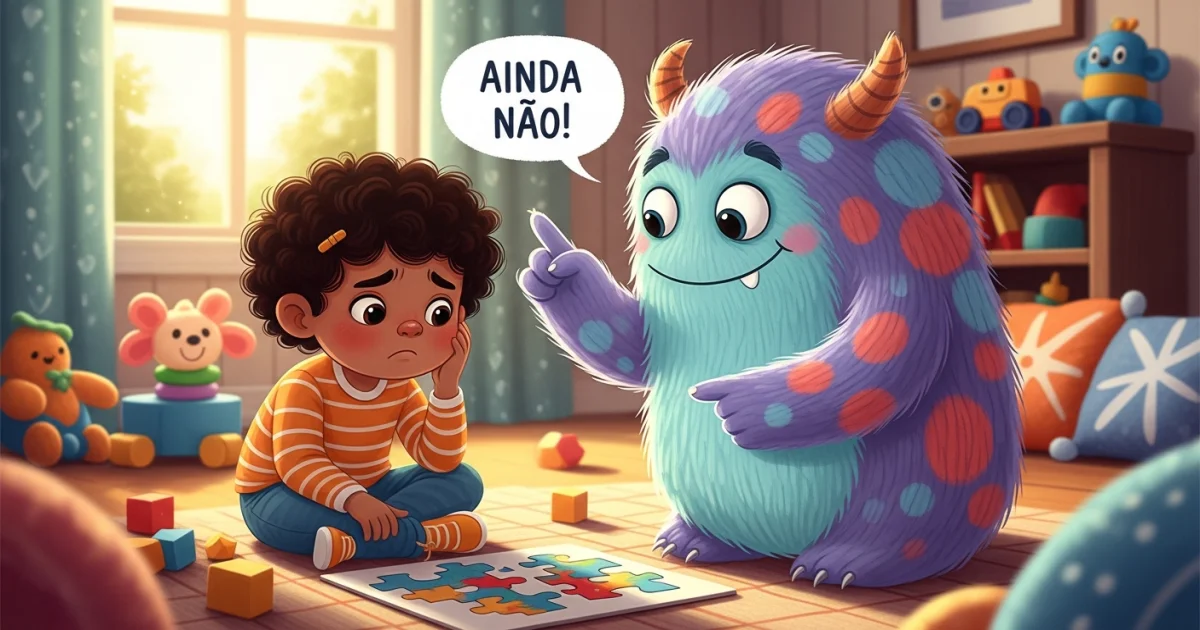 O Poder do 'Ainda Não': Como Ensinar Resiliência e Mentalidade de Crescimento Brincando