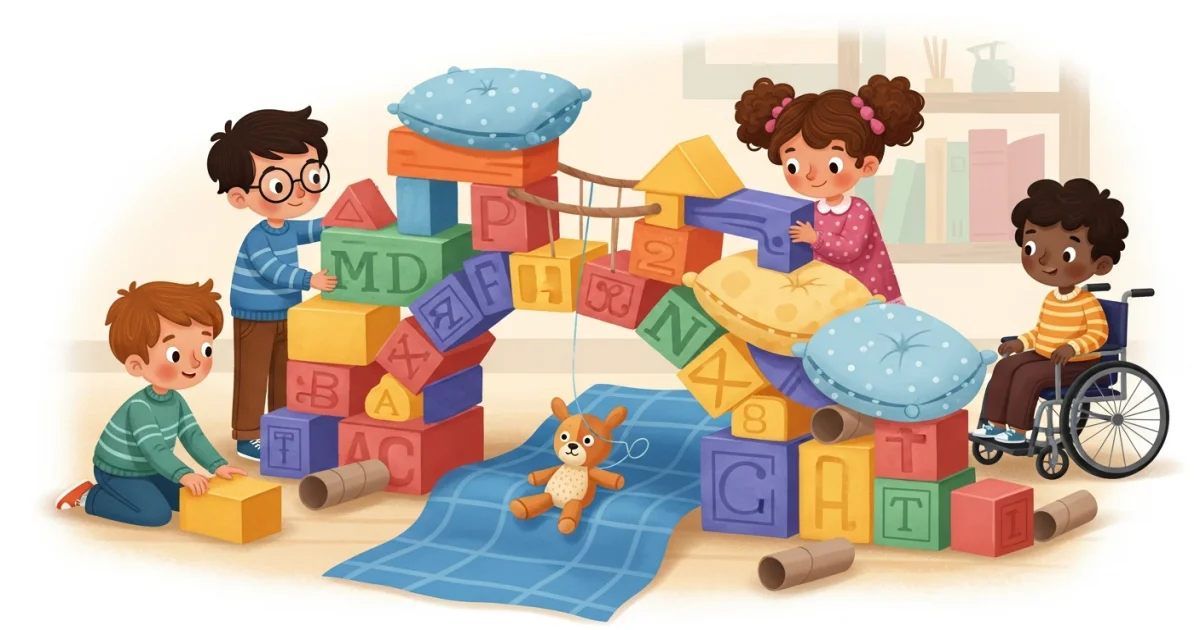 Pequenos Engenheiros de Problemas: Como Ensinar Crianças a 'Construir' Soluções e Calma