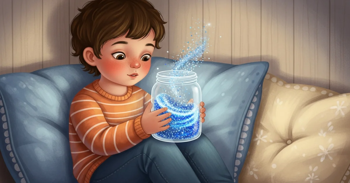 O Pote da Calma: Construindo um Universo de Cores e Emoções para Acalmar Pequenas Tempestades