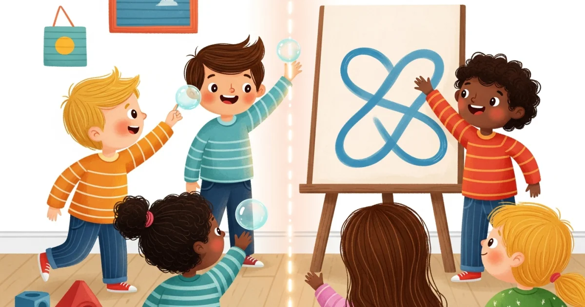 A Ponte Mágica do Corpo: Por que 'Cruzar a Linha Média' é o Superpoder Secreto para Aprender a Ler e Escrever