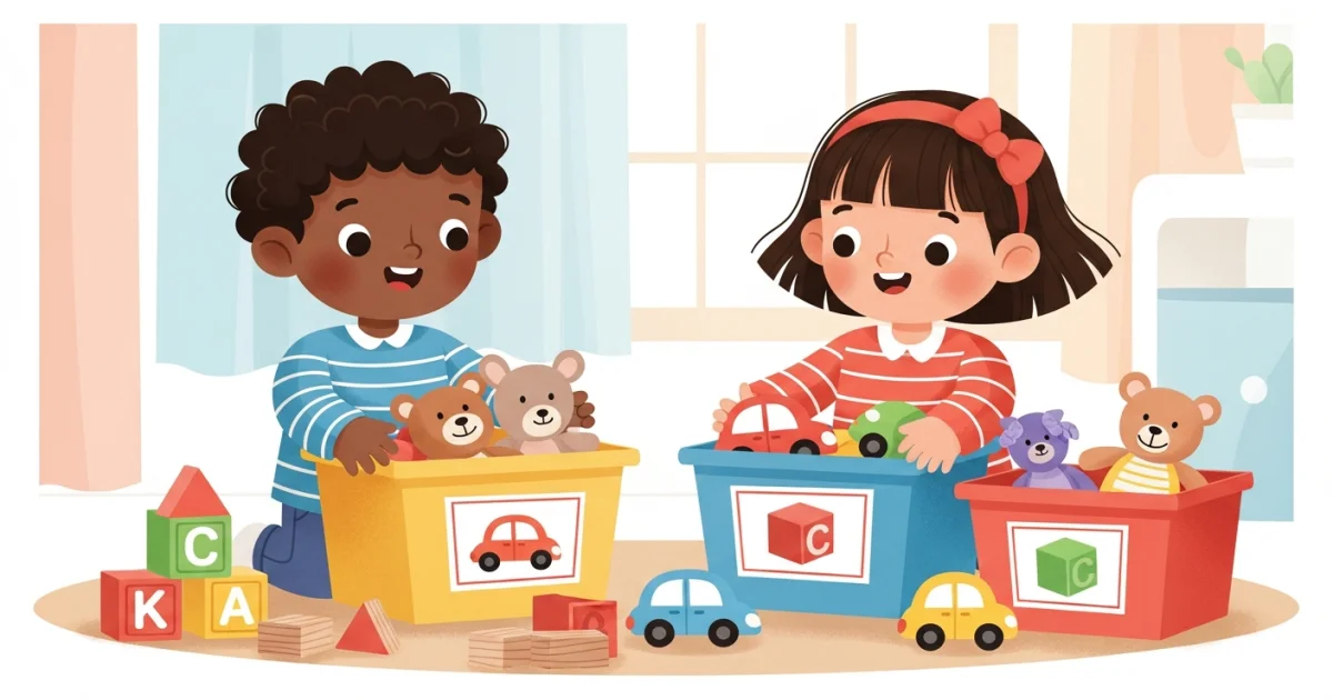 A Matemática da Arrumação: Transforme a Hora de Guardar Brinquedos em uma Aventura de Aprendizagem