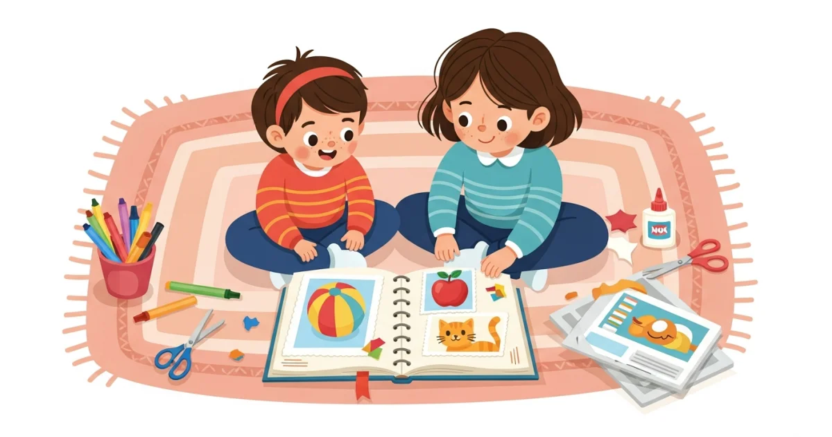 Meu Primeiro Dicionário: Como Criar um Livro Visual com seu Filho para Turbinar o Vocabulário
