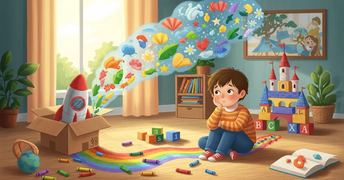Meu Filho Disse 'Estou Entediado!': O Guia Definitivo Para Transformar o Tédio em Ouro Criativo