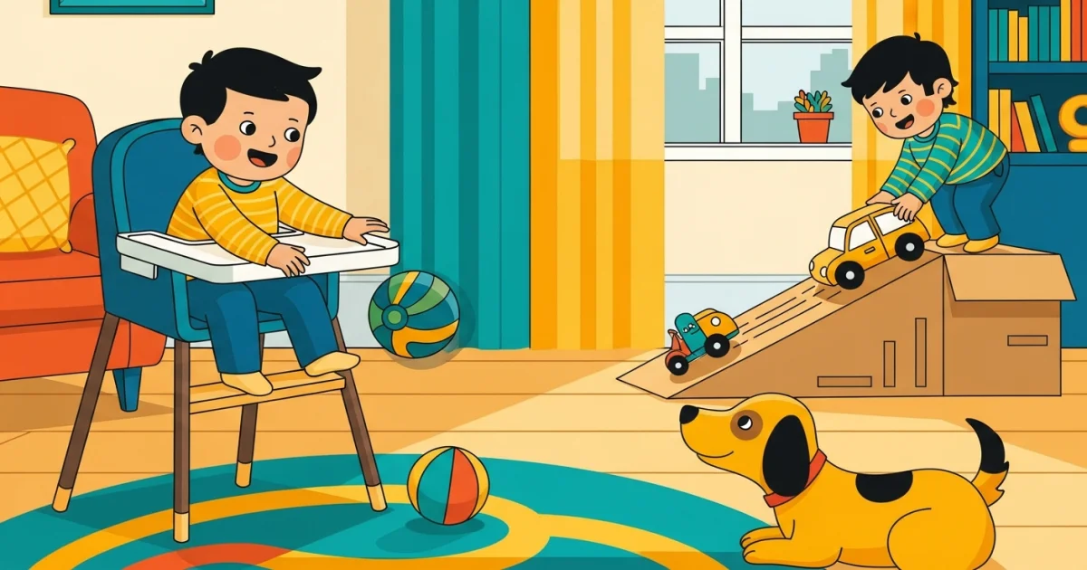 Por Que Meu Filho Joga Tudo no Chão? Desvendando o Esquema de Trajetória!