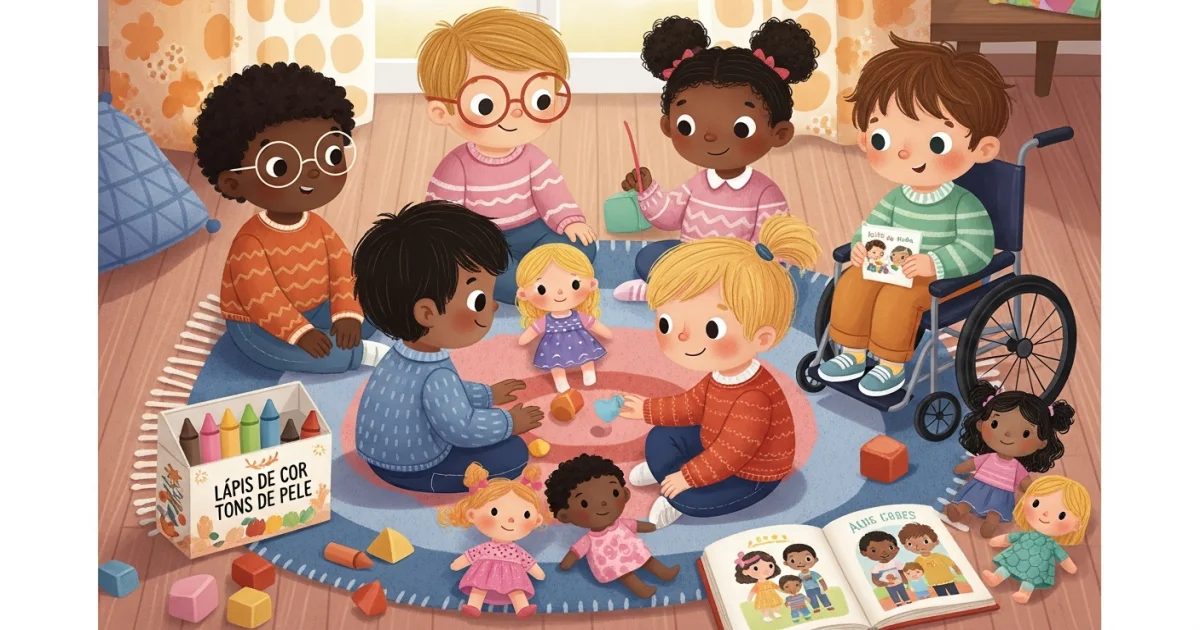 O Mosaico do Mundo: Como Ensinar Diversidade e Inclusão com Objetos do Cotidiano